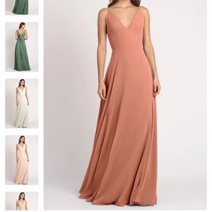 Jenny Yoo Dani Bridesmaids Dress (Sedona Sunset)